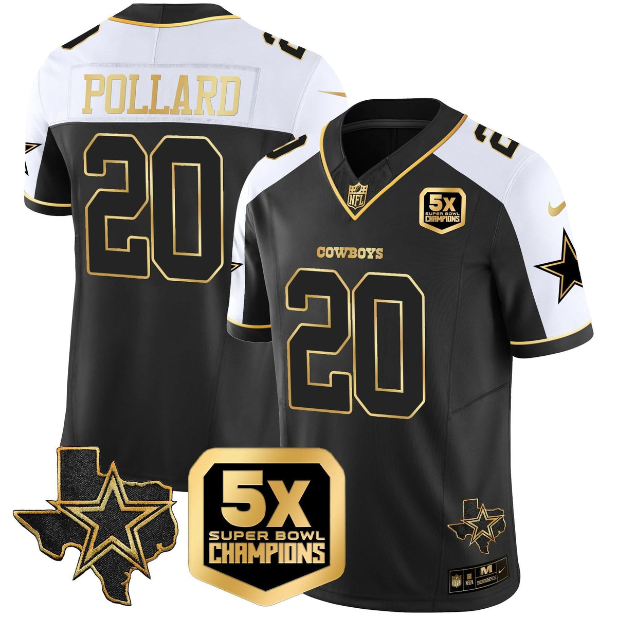 DAL 5x Super Bowl Champions Vapor Limited Jersey - image 54