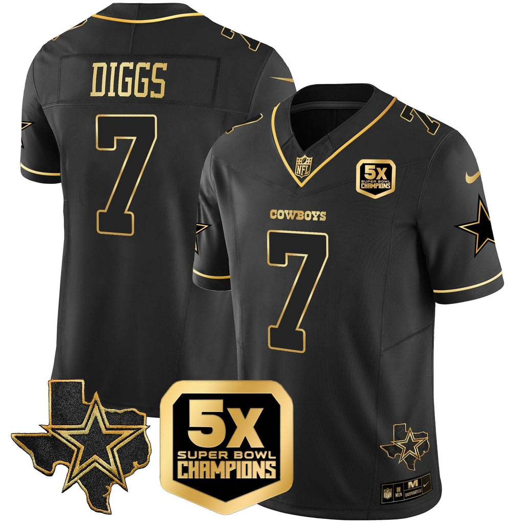 DAL 5x Super Bowl Champions Vapor Limited Jersey - image 31