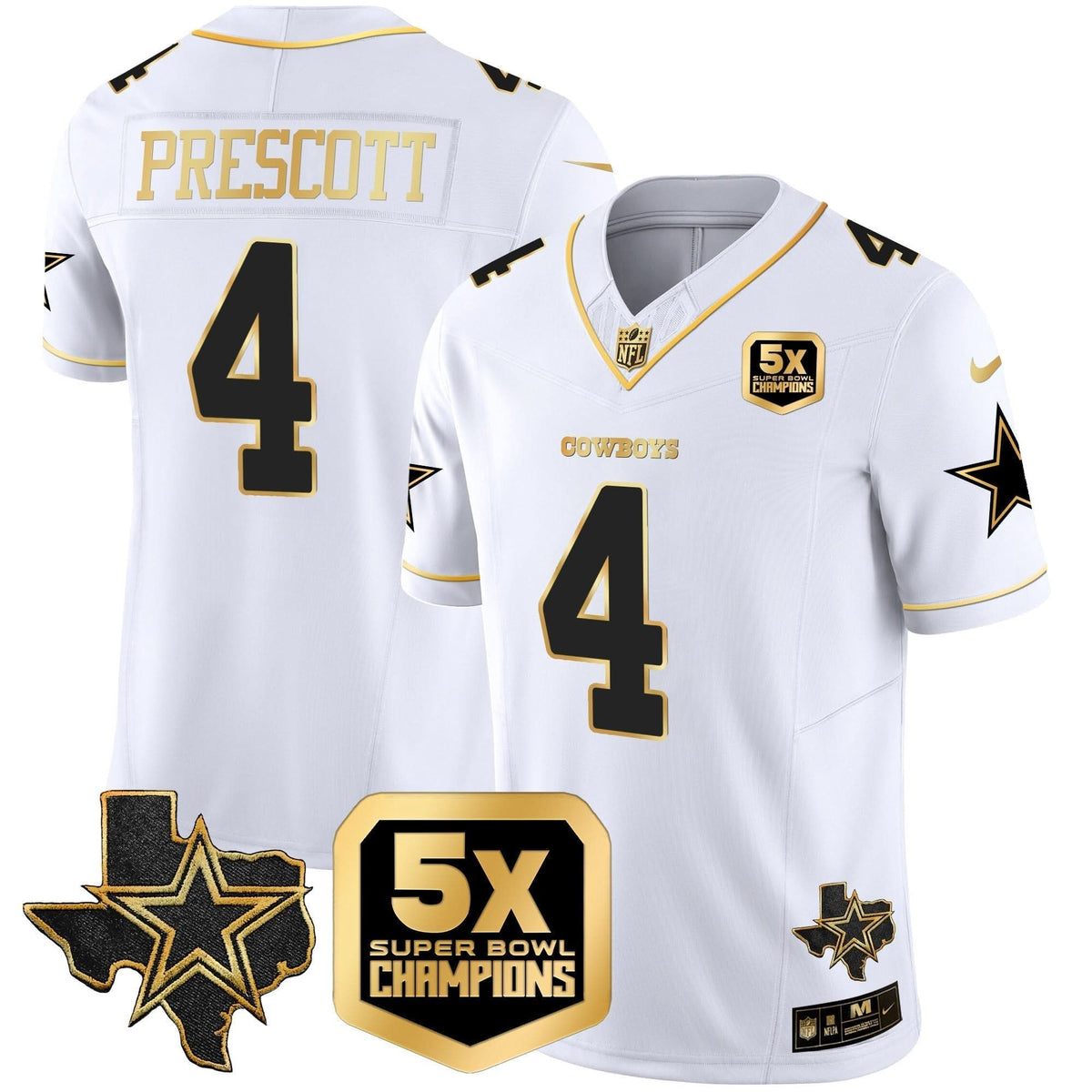 DAL 5x Super Bowl Champions Vapor Limited Jersey - image 37