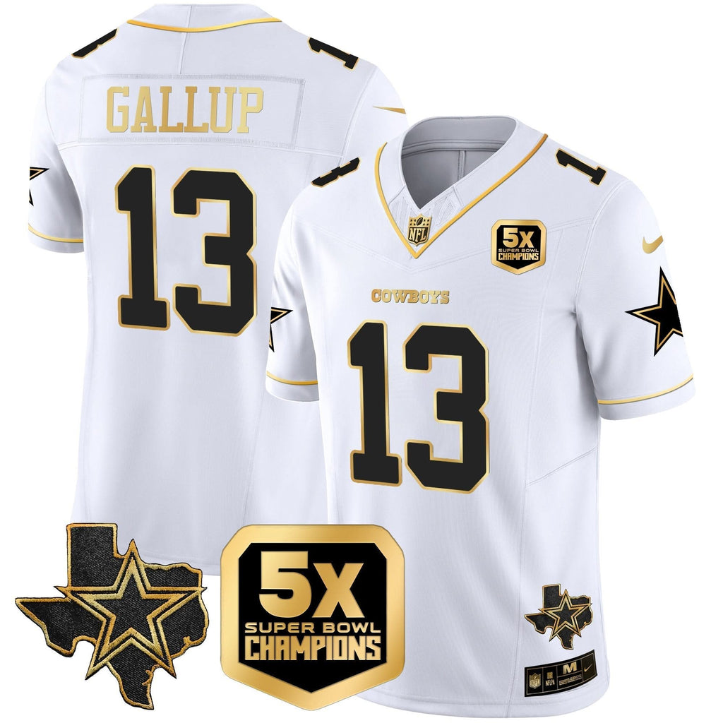 DAL 5x Super Bowl Champions Vapor Limited Jersey - image 42