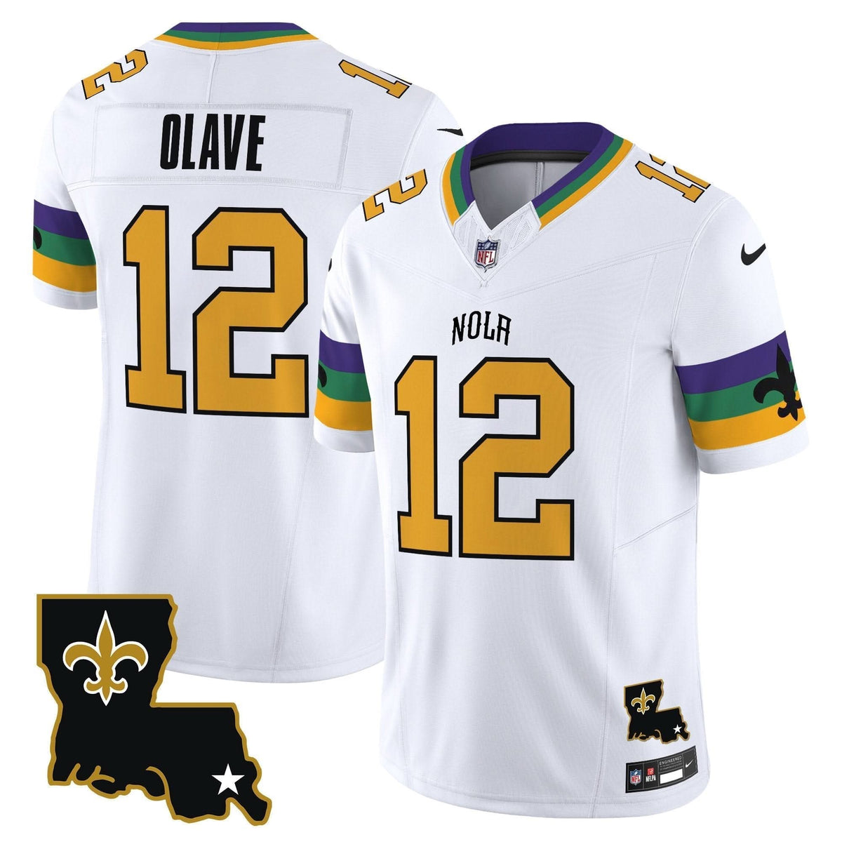 NO 2024 New Orleans City Vapor Limited Jersey - image 1