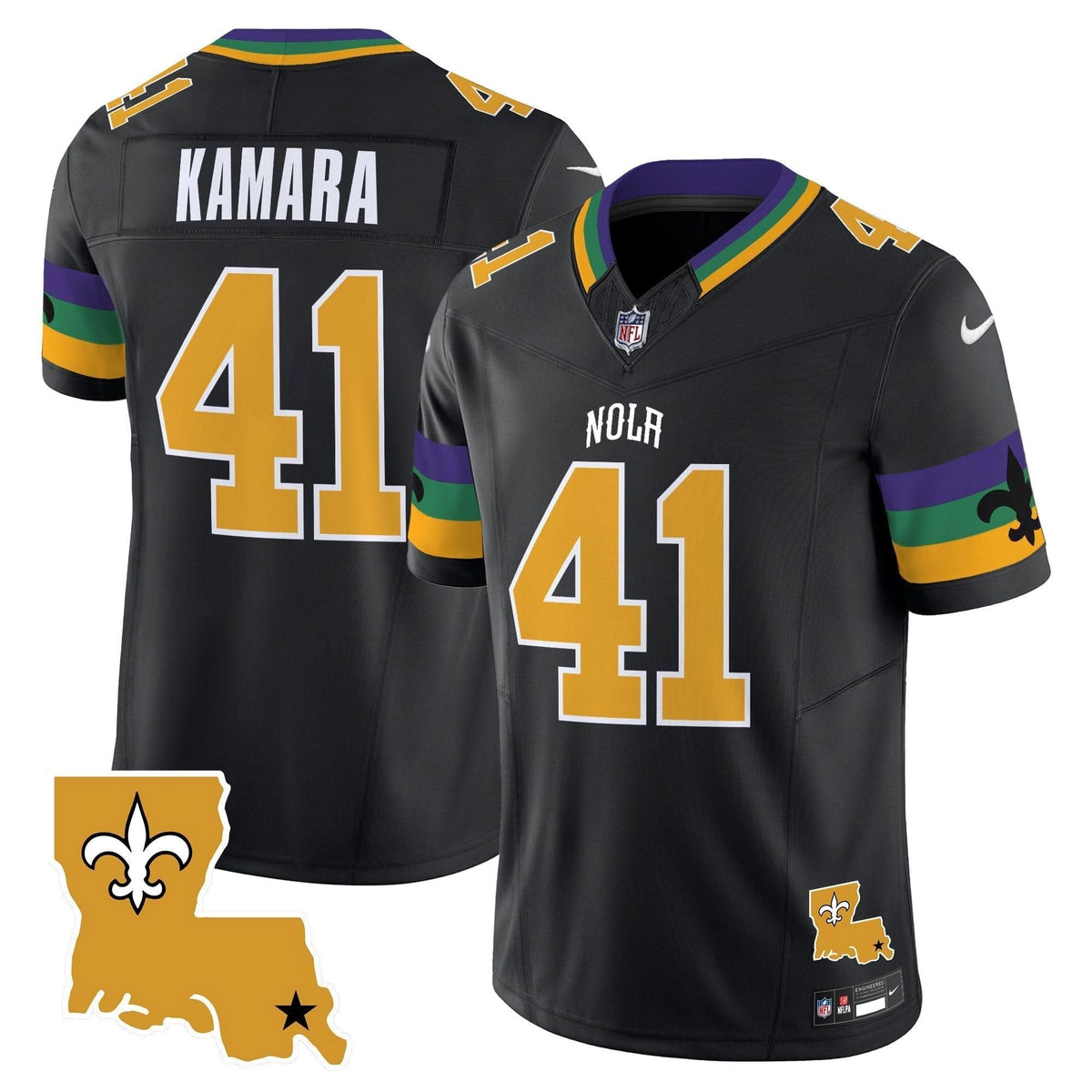 NO 2024 New Orleans City Vapor Limited Jersey - image 10
