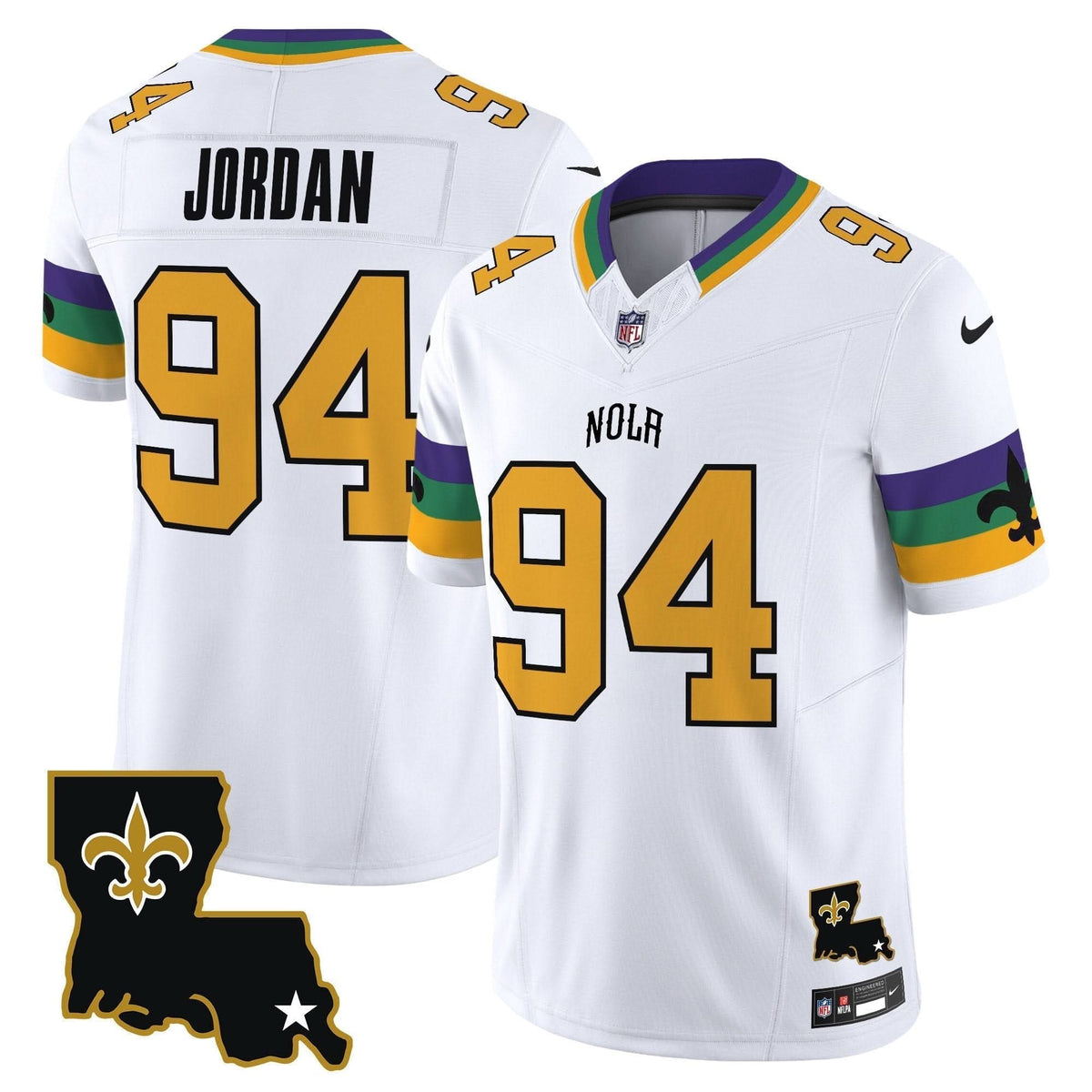 NO 2024 New Orleans City Vapor Limited Jersey - image 3