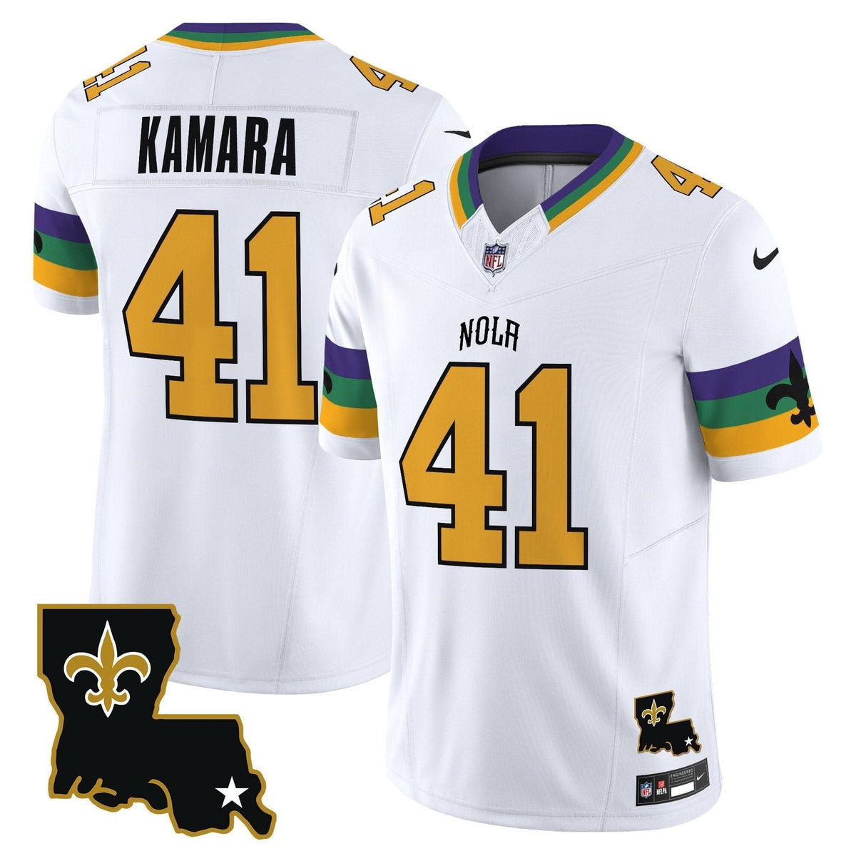 NO 2024 New Orleans City Vapor Limited Jersey - image 2