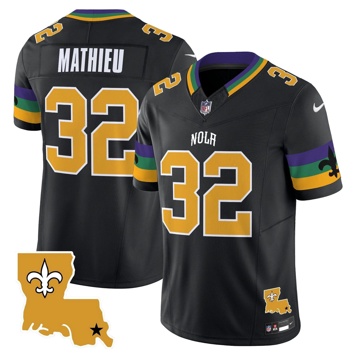 NO 2024 New Orleans City Vapor Limited Jersey - image 15