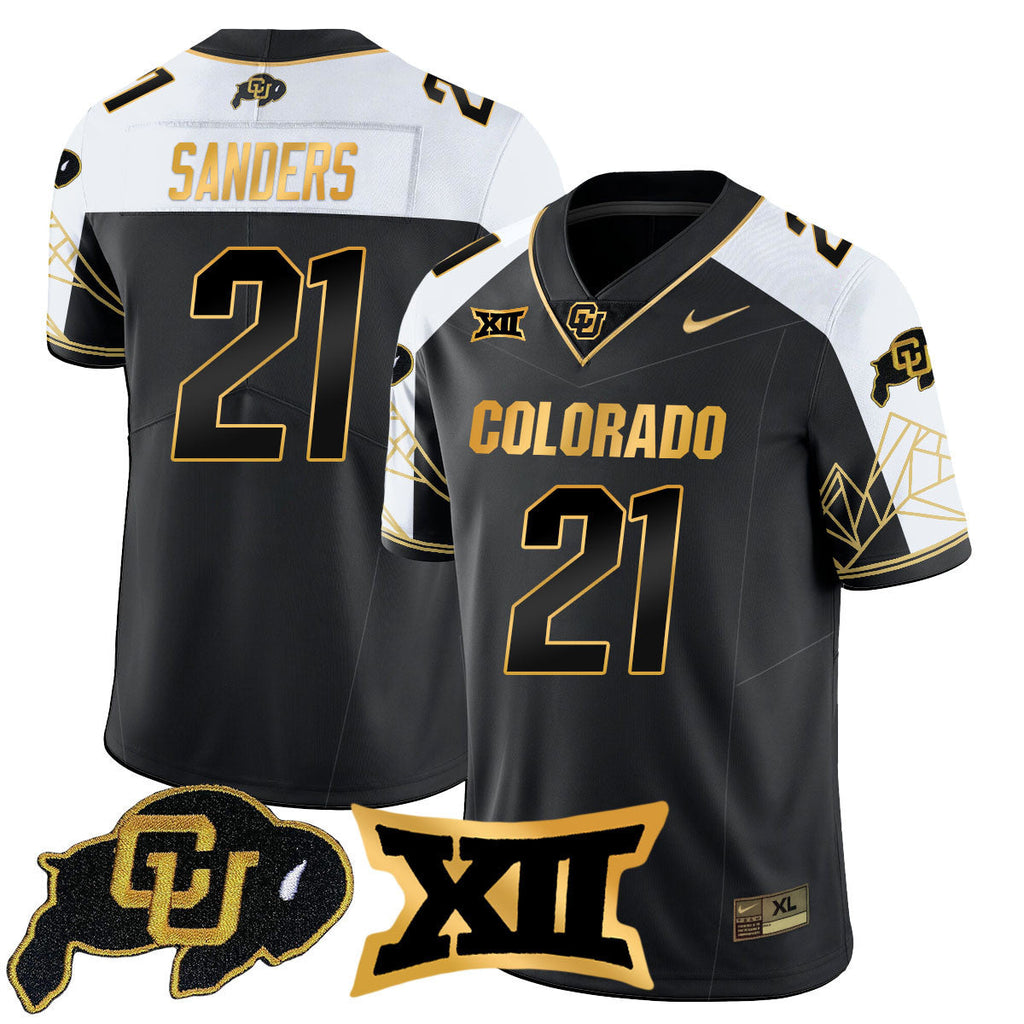 Women's Colorado Buffaloes 2024 Vapor Limited Gold Jersey N3 - All Stitched - image 4