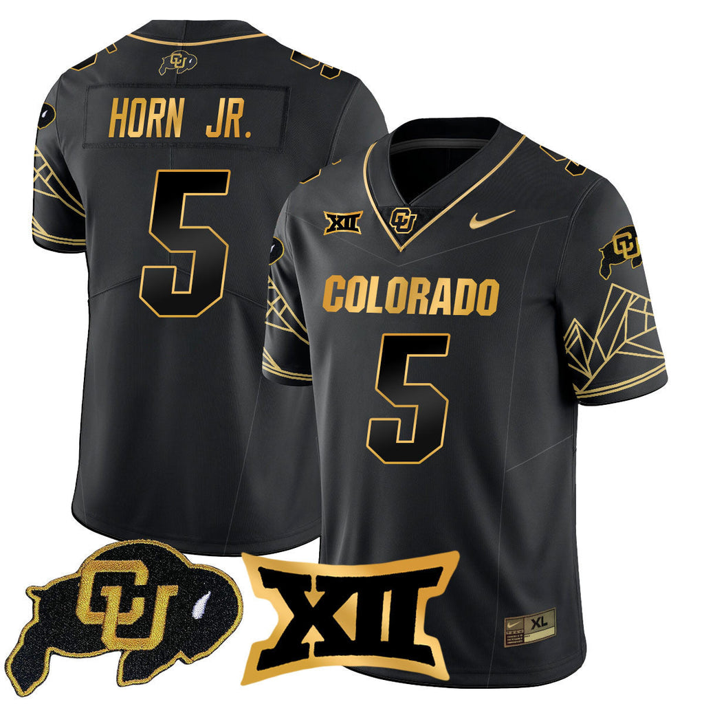 Women's Colorado Buffaloes 2024 Vapor Limited Gold Jersey N3 - All Stitched - image 15