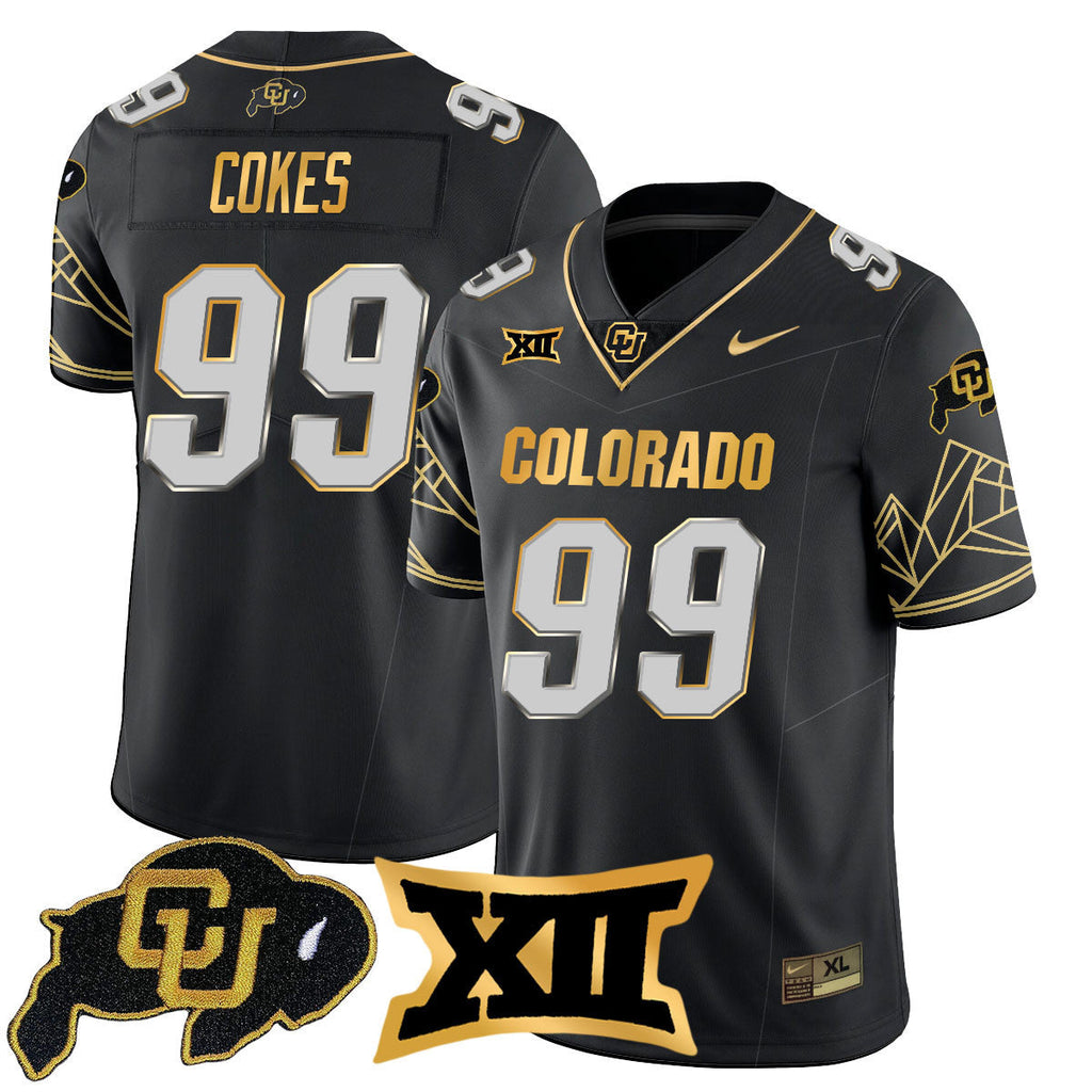 Women's Colorado Buffaloes 2024 Vapor Limited Gold Jersey N3 - All Stitched - image 21