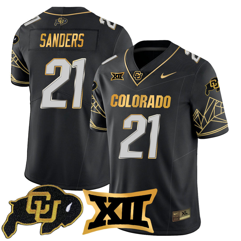 Women's Colorado Buffaloes 2024 Vapor Limited Gold Jersey N3 - All Stitched - image 23