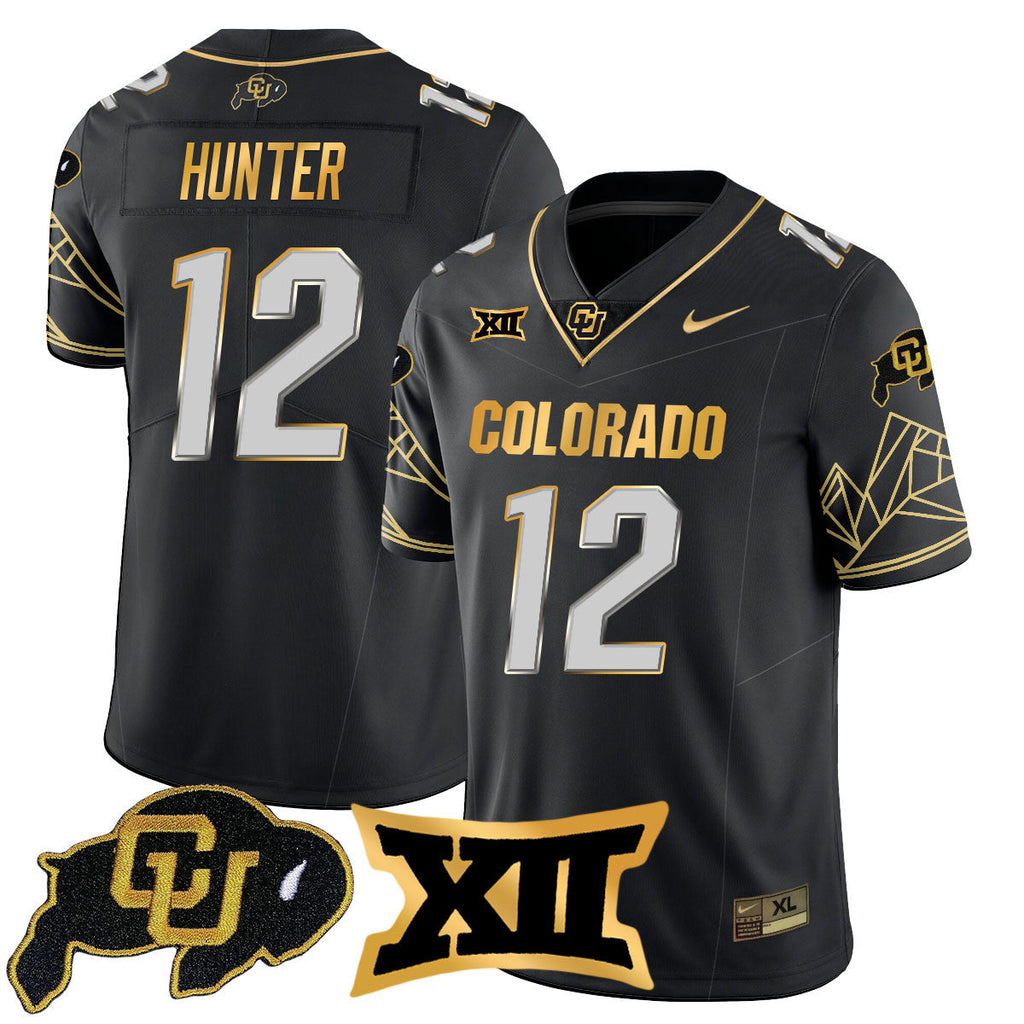Women's Colorado Buffaloes 2024 Vapor Limited Gold Jersey N3 - All Stitched - image 12