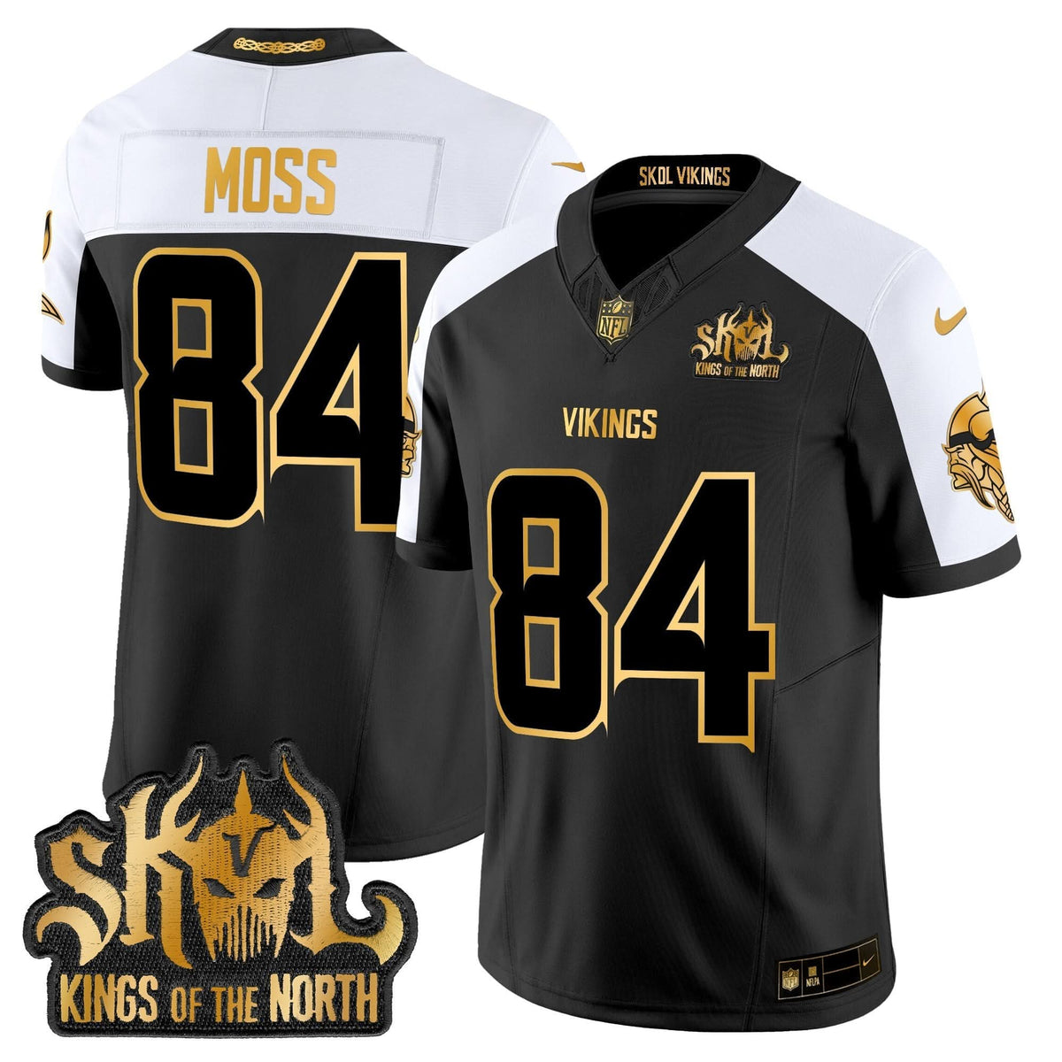 MV 2024 Winter Warrior Skol Patch Gold Vapor Limited Jersey - image 32