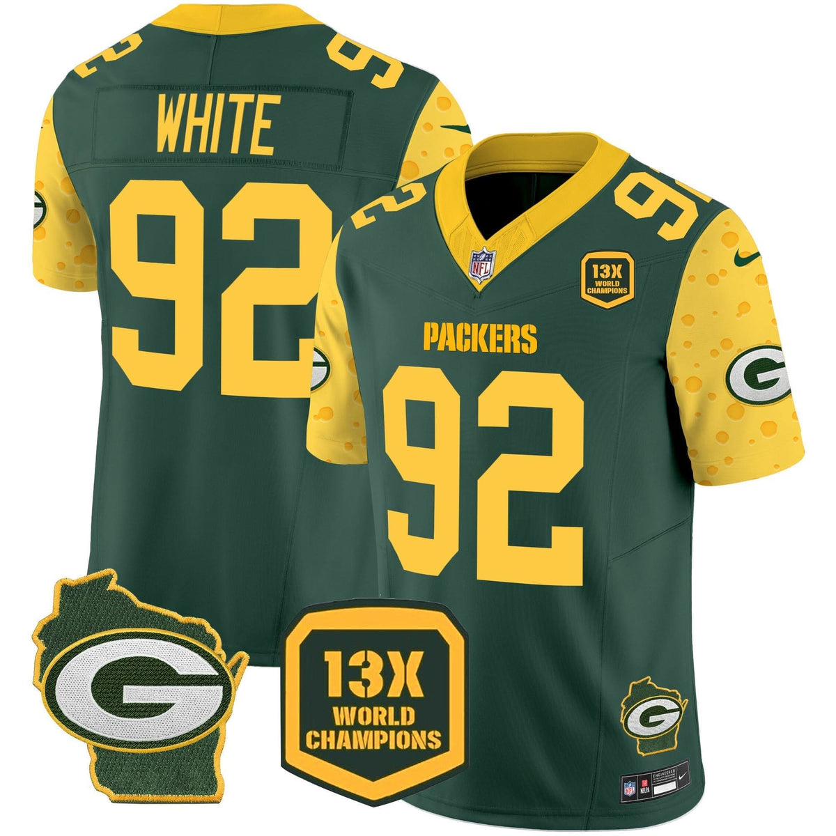 GB Cheese Vapor Limited Jersey – All Stitched - image 7