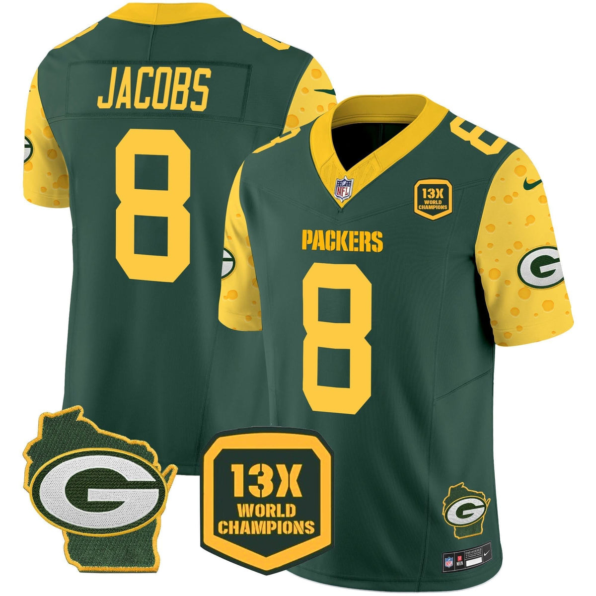 GB Cheese Vapor Limited Jersey – All Stitched - image 2