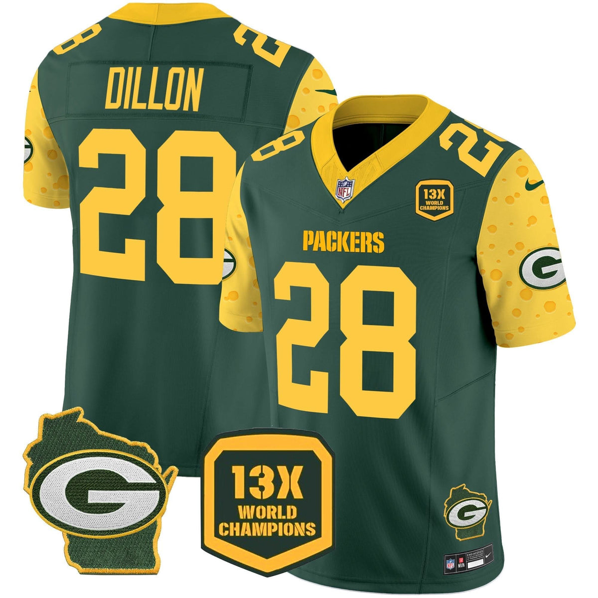 GB Cheese Vapor Limited Jersey – All Stitched - image 3