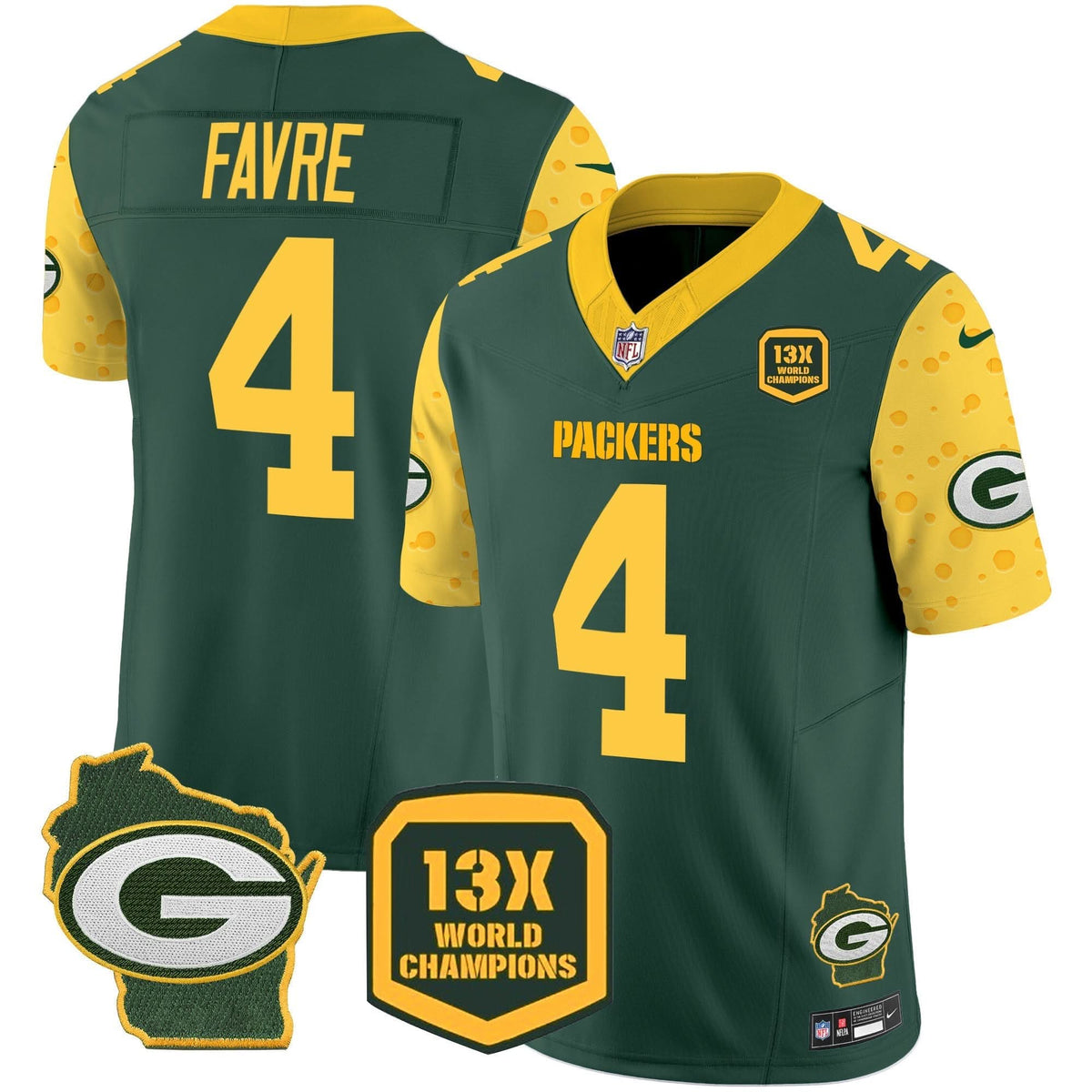 GB Cheese Vapor Limited Jersey – All Stitched - image 6