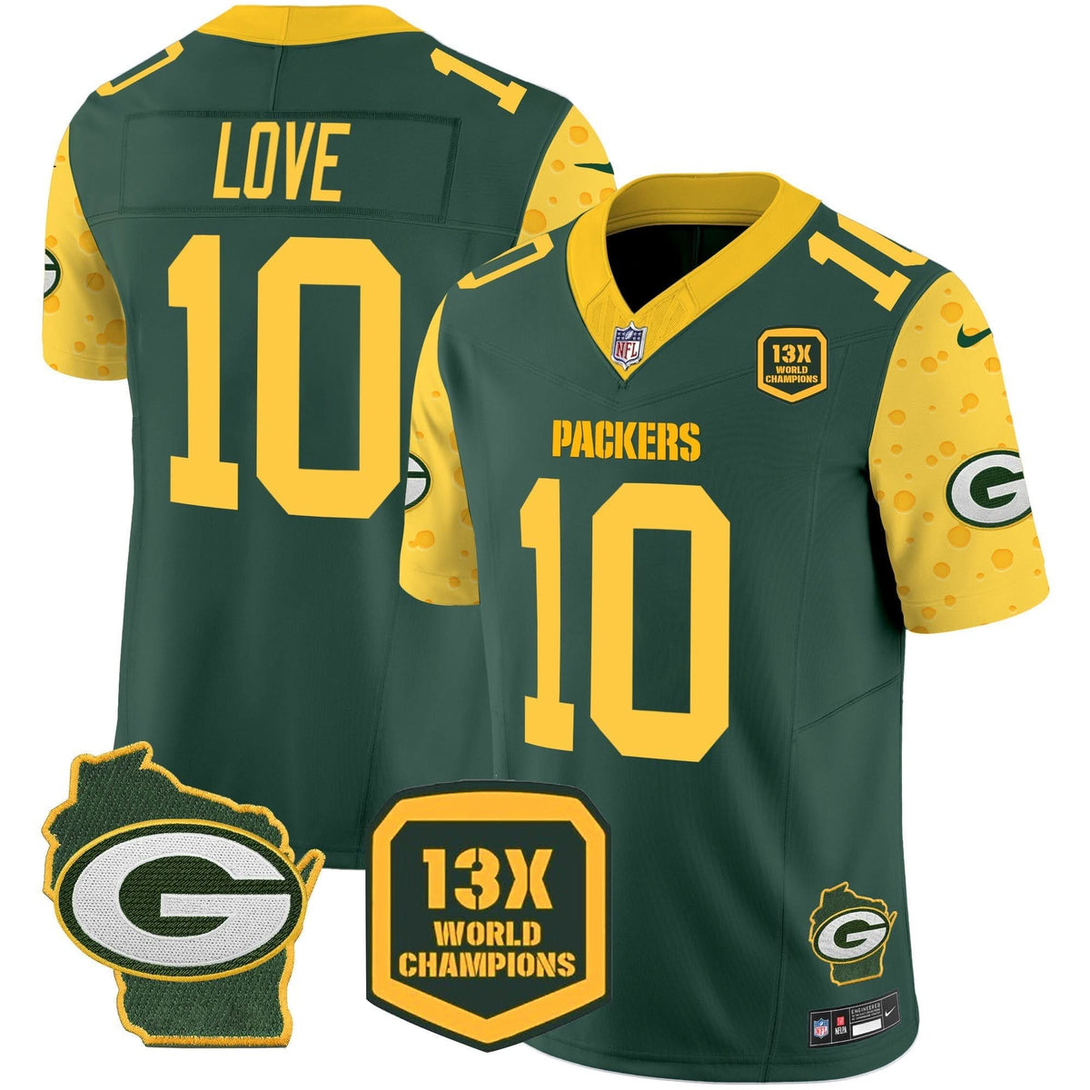 GB Cheese Vapor Limited Jersey – All Stitched - image 1