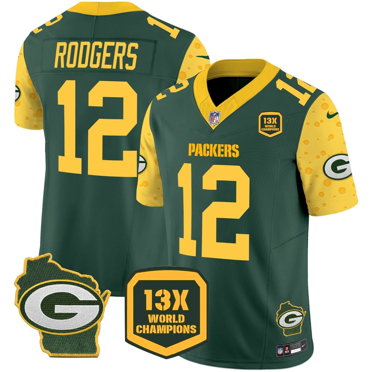 GB Cheese Vapor Limited Jersey – All Stitched - image 5
