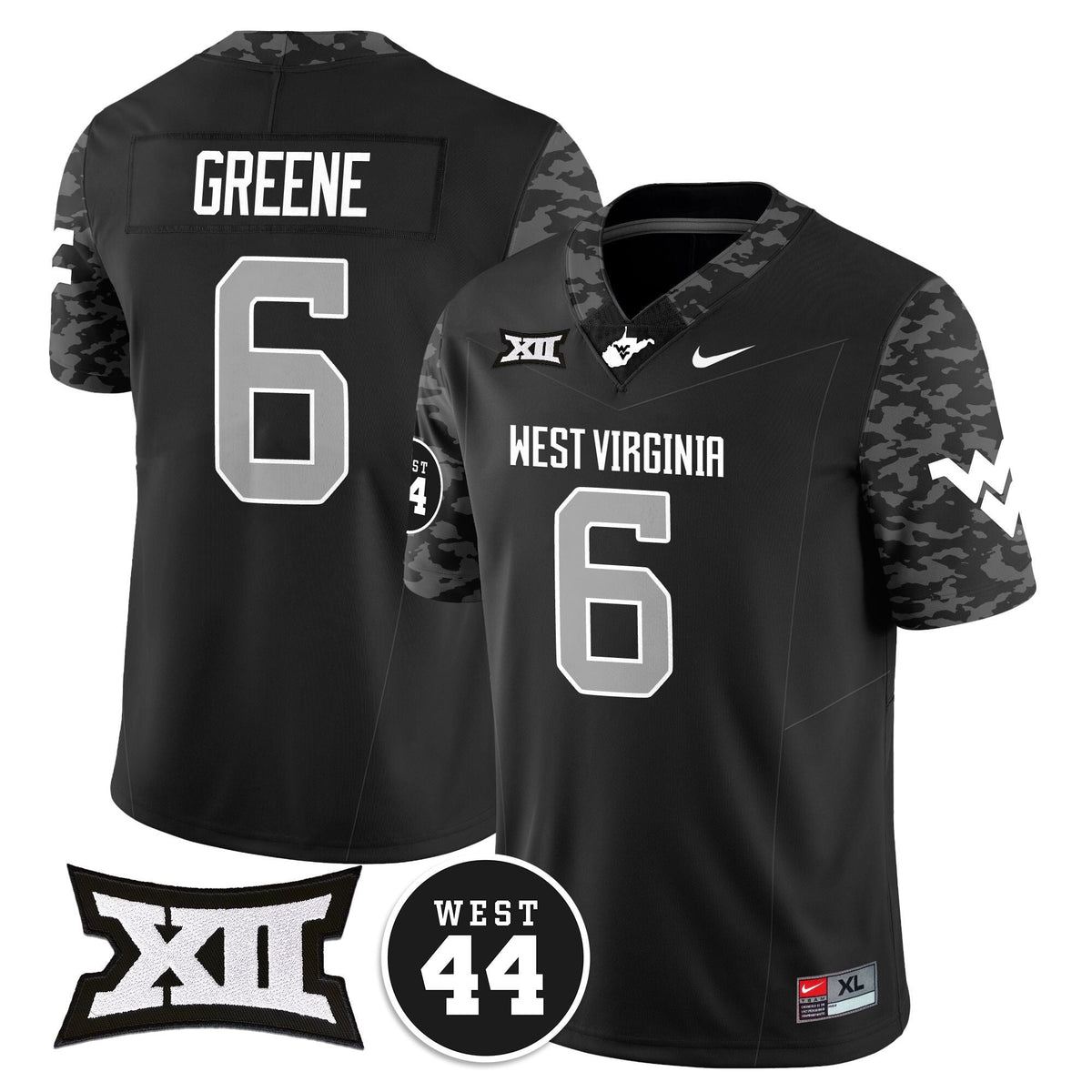 Women's West Virginia Mountaineers 2024 Vapor Limited Jersey - All Stitched - Honor Jerry West - image 1