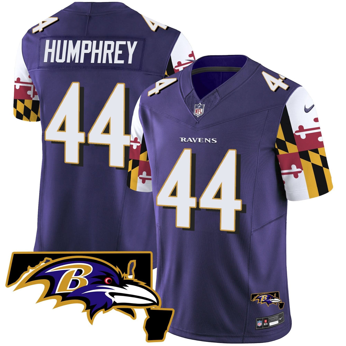 BAL Maryland Flag Vapor Limited Jersey V2 - image 5