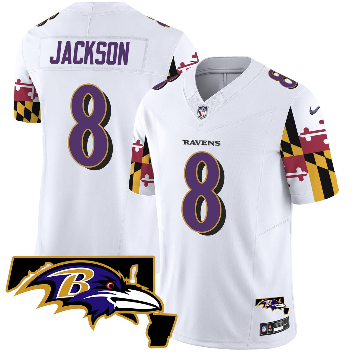 BAL Maryland Flag Vapor Limited Jersey V2 - image 10