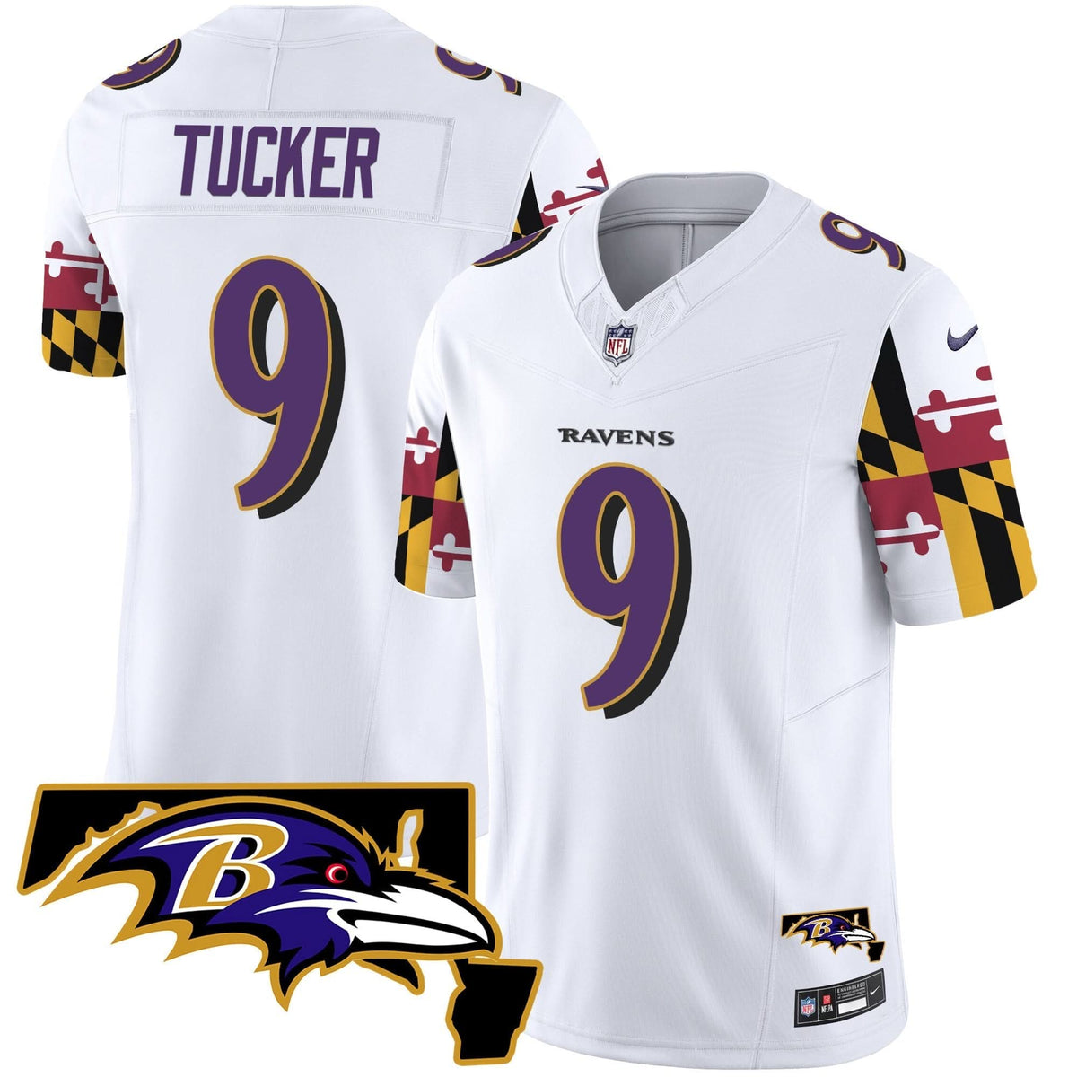 BAL Maryland Flag Vapor Limited Jersey V2 - image 11
