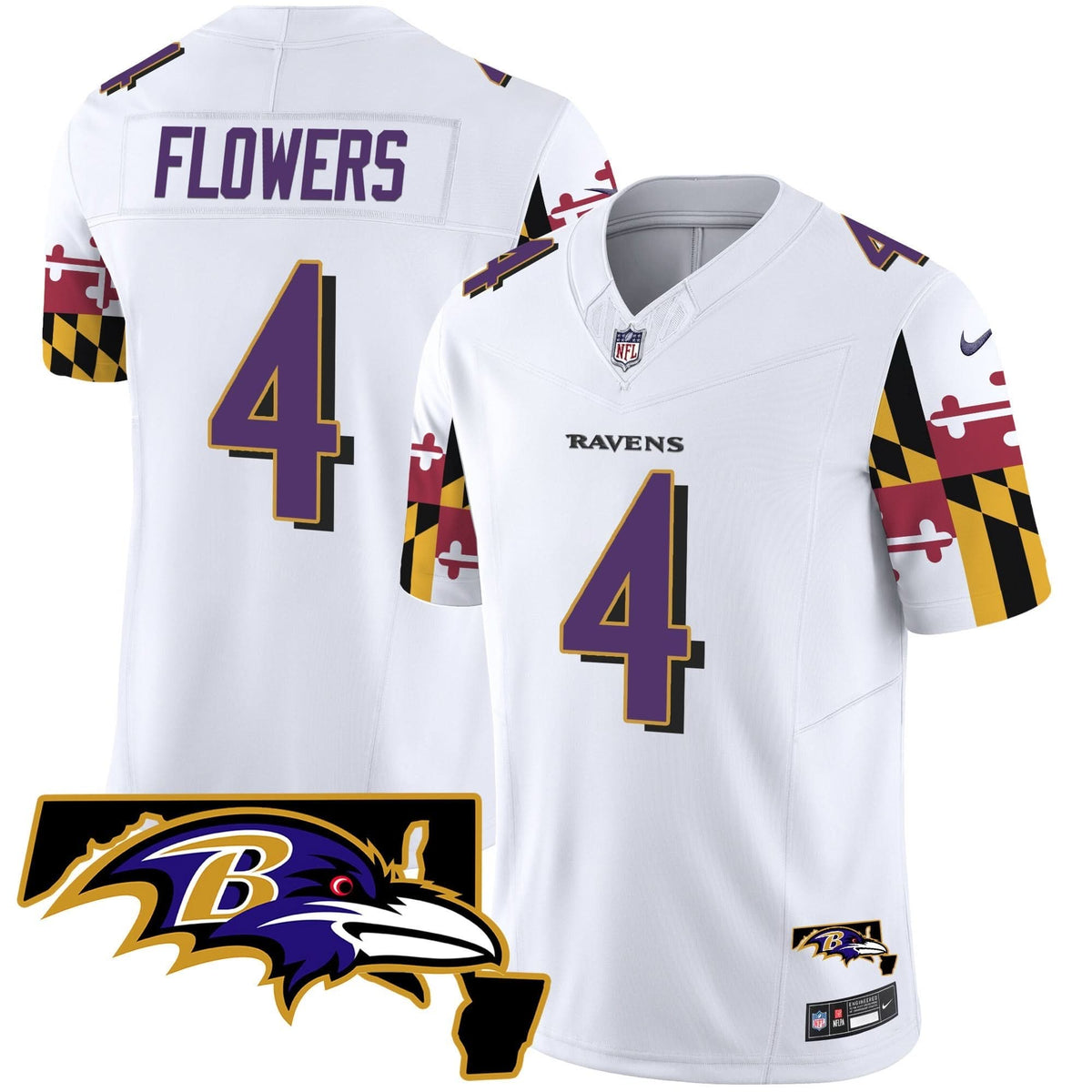 BAL Maryland Flag Vapor Limited Jersey V2 - image 15
