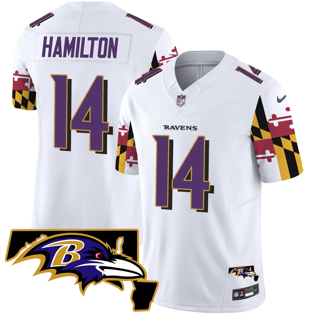 BAL Maryland Flag Vapor Limited Jersey V2 - image 12