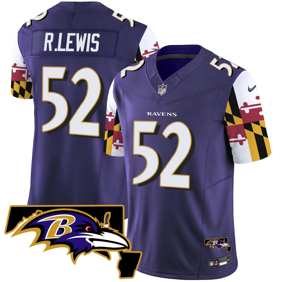 BAL Maryland Flag Vapor Limited Jersey V2 - image 6