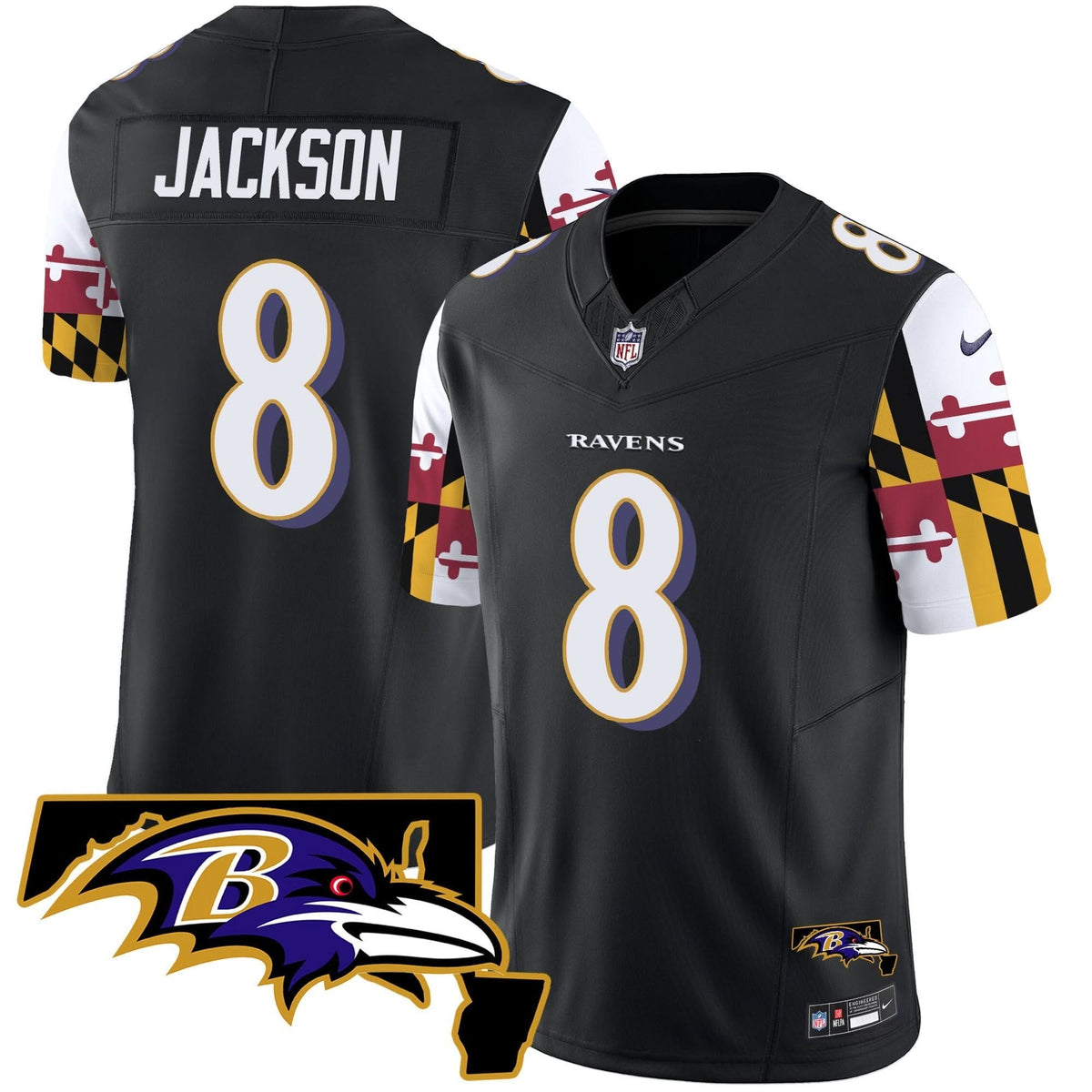 BAL Maryland Flag Vapor Limited Jersey V2 - image 18