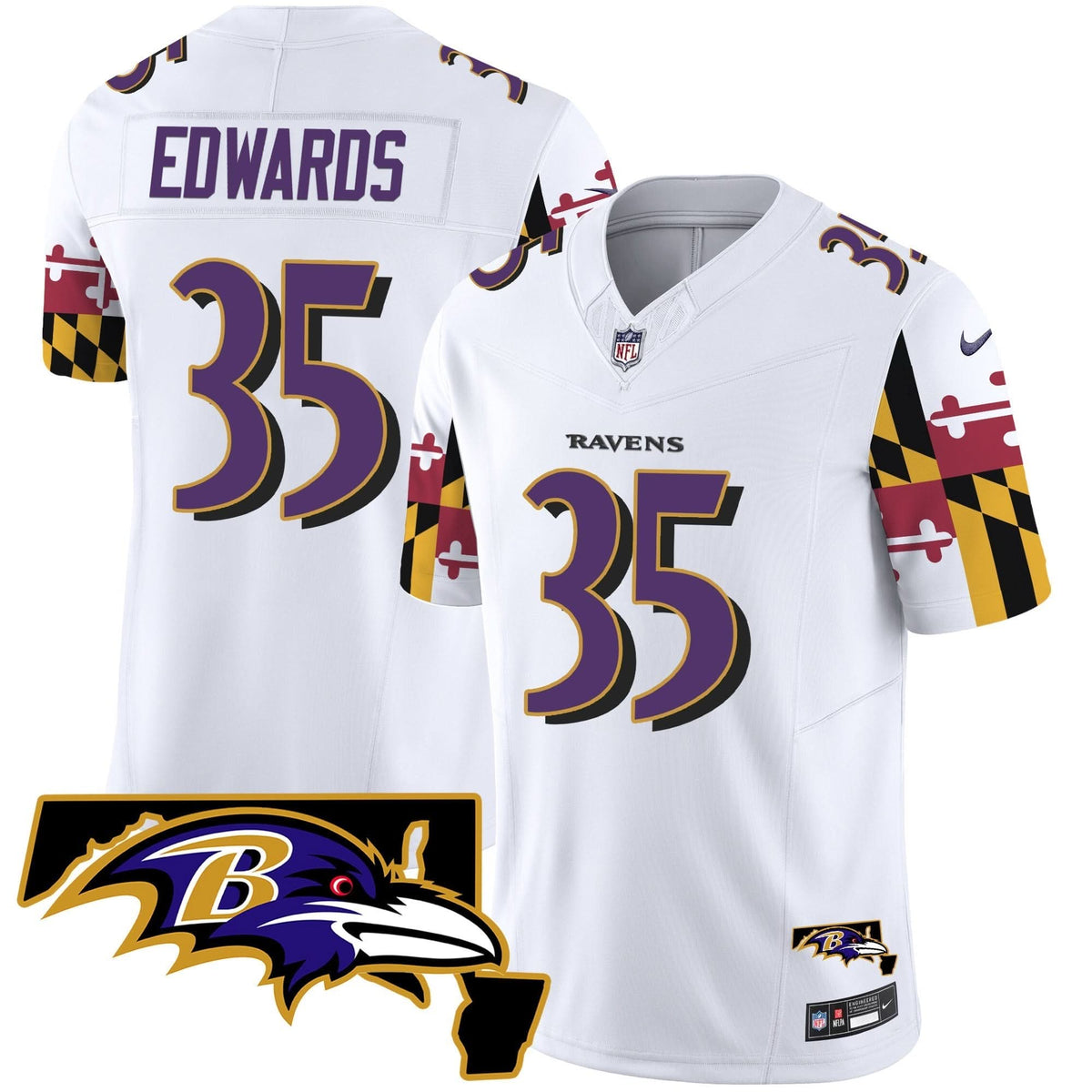 BAL Maryland Flag Vapor Limited Jersey V2 - image 16