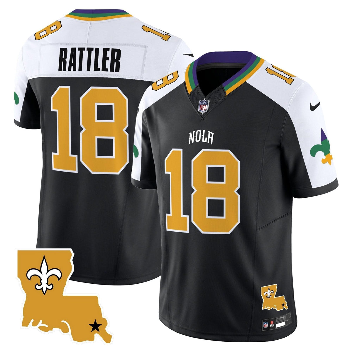 NO 2024 New Orleans City Vapor Limited Jersey - image 32
