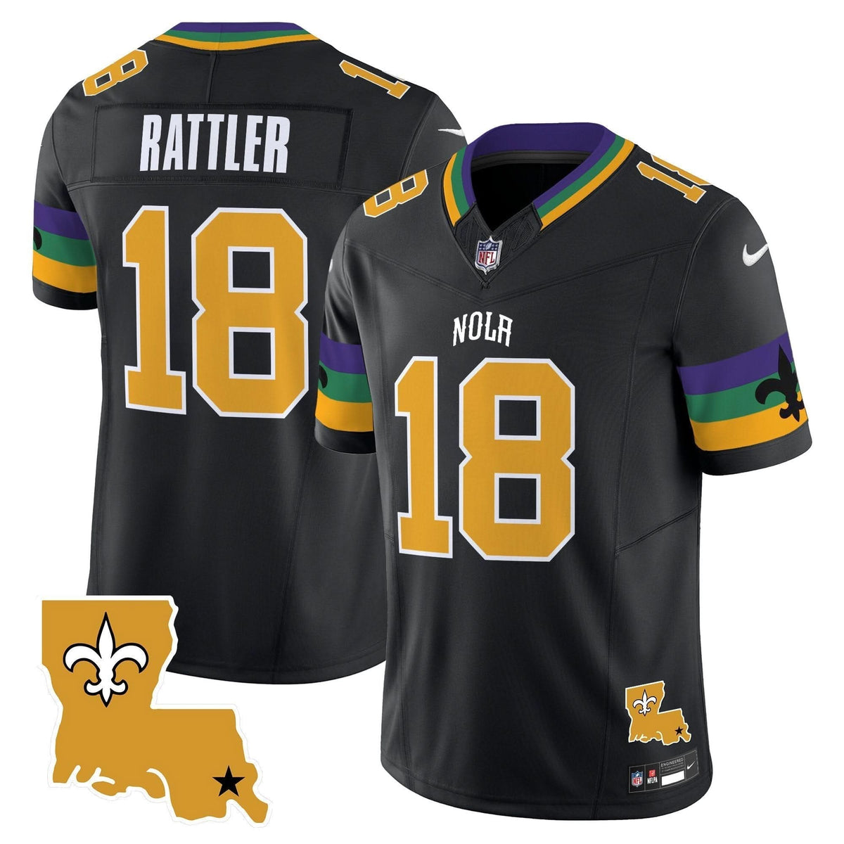 NO 2024 New Orleans City Vapor Limited Jersey - image 16