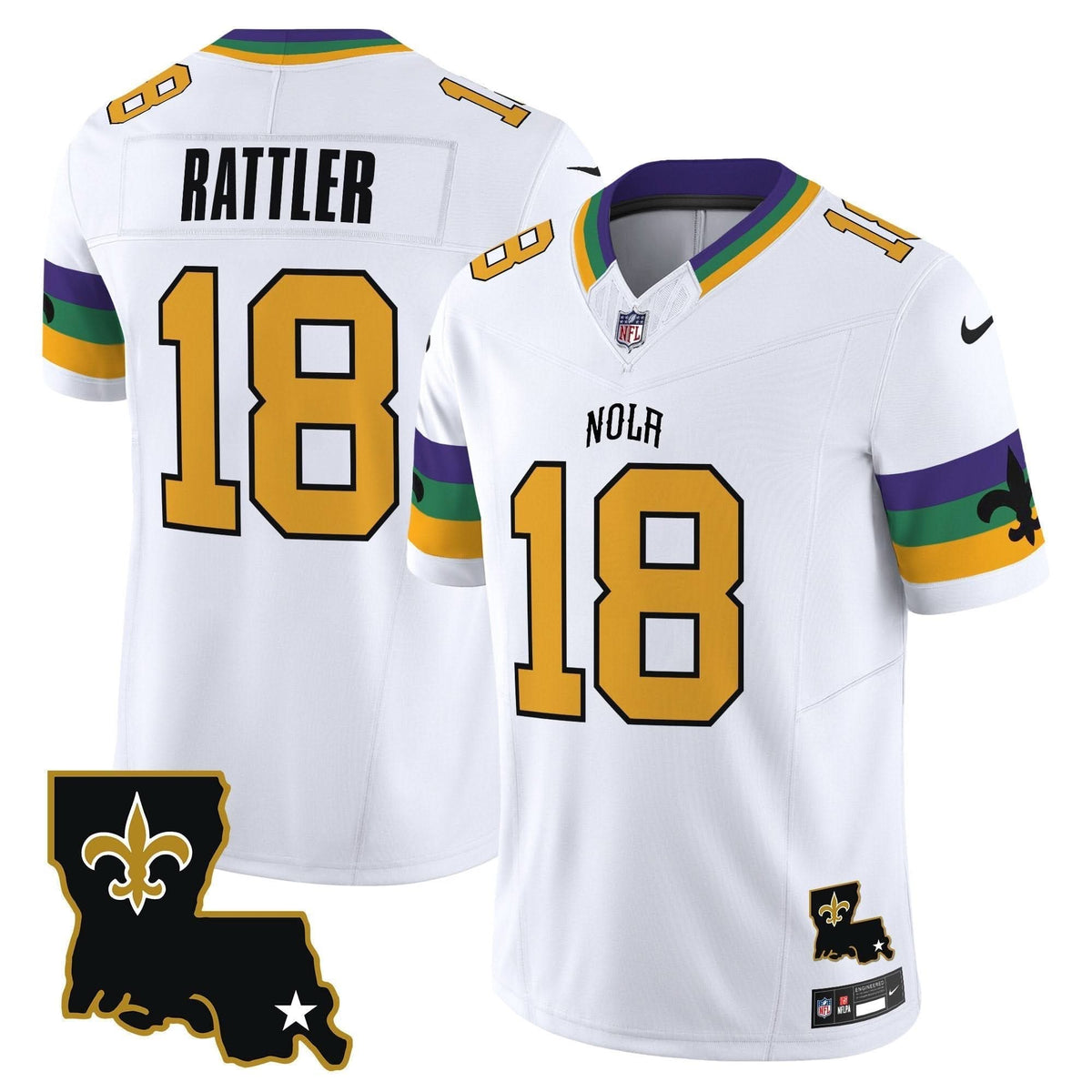 NO 2024 New Orleans City Vapor Limited Jersey - image 8