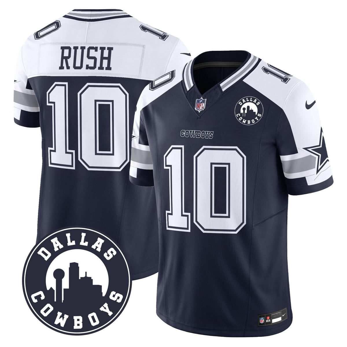 DAL "Dallas City" Patch Vapor Limited Jersey - image 26