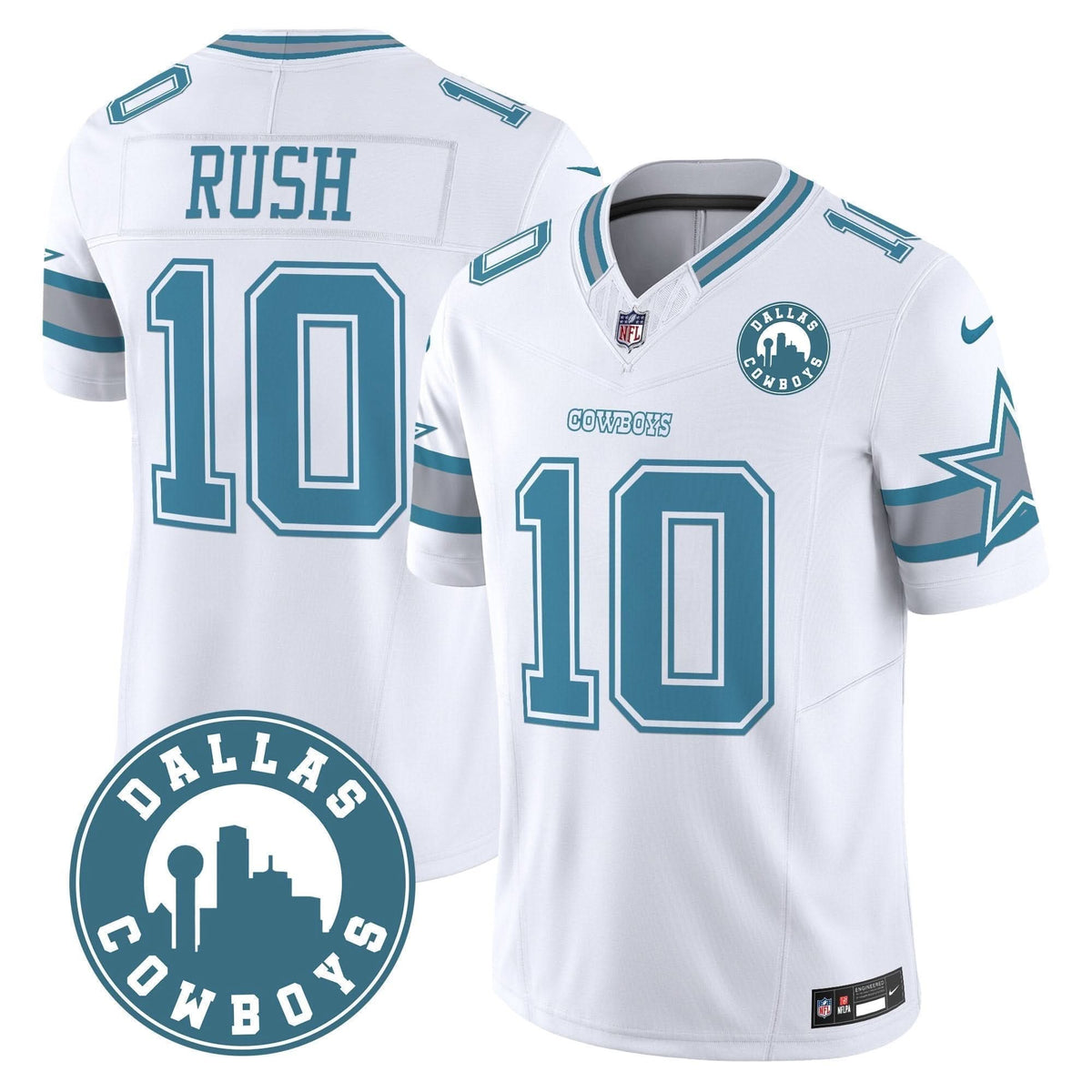 DAL "Dallas City" Patch Vapor Limited Jersey - image 33