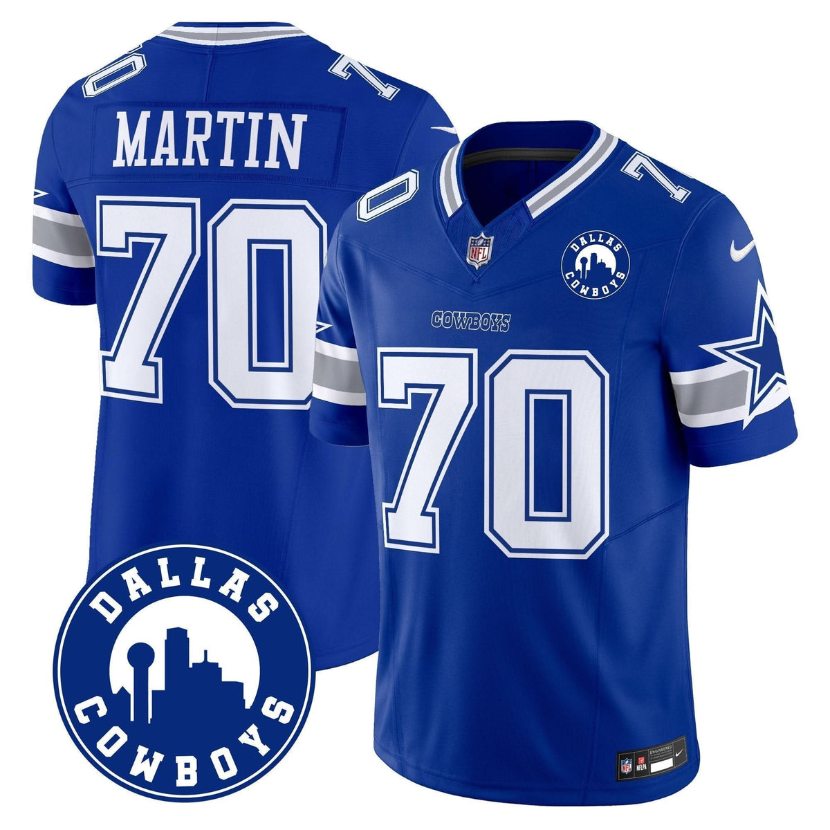 DAL "Dallas City" Patch Vapor Limited Jersey - image 14