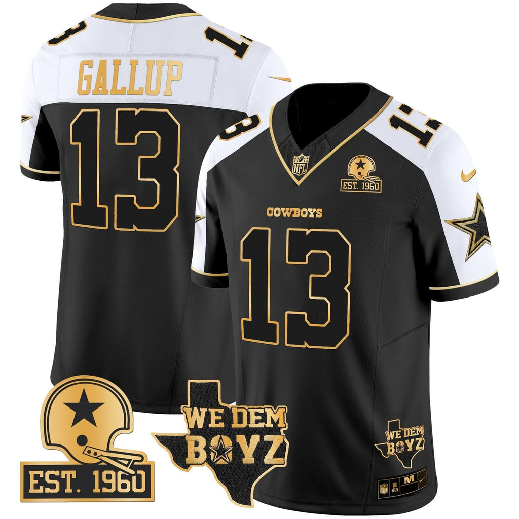 DAL Est. 1960 & We Dem Boyz Patch Gold Vapor Limited Jersey V2 - image 52