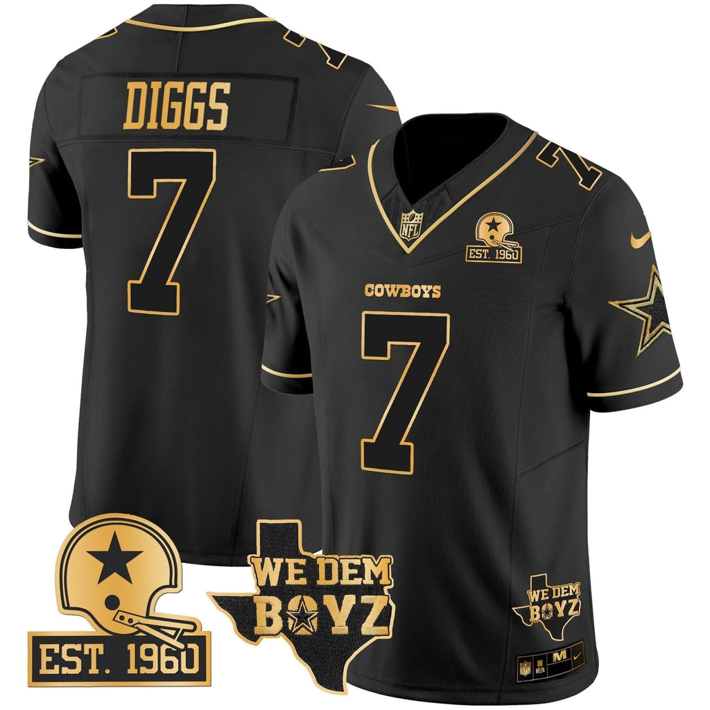 DAL Est. 1960 & We Dem Boyz Patch Gold Vapor Limited Jersey V2 - image 40