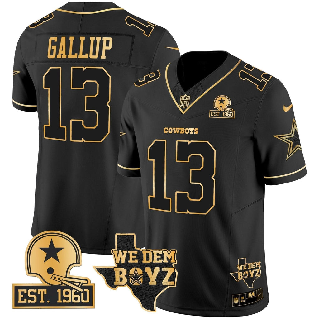 DAL Est. 1960 & We Dem Boyz Patch Gold Vapor Limited Jersey V2 - image 42