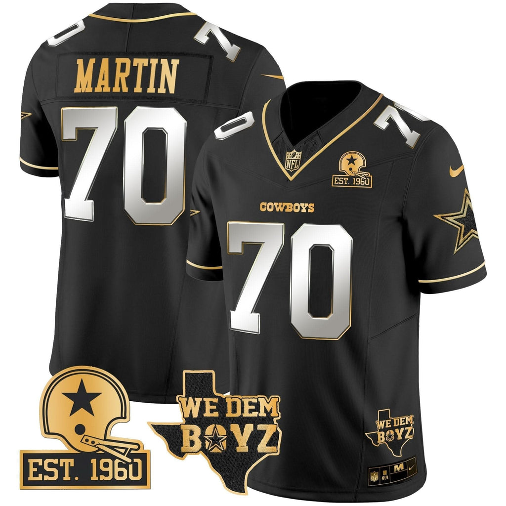 DAL Est. 1960 & We Dem Boyz Patch Gold Vapor Limited Jersey V2 - image 35