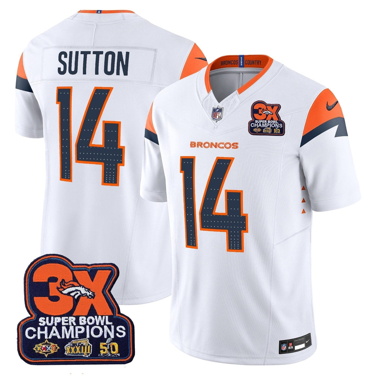DEN 3-Time Champions Patch Vapor Limited Jersey - image 10
