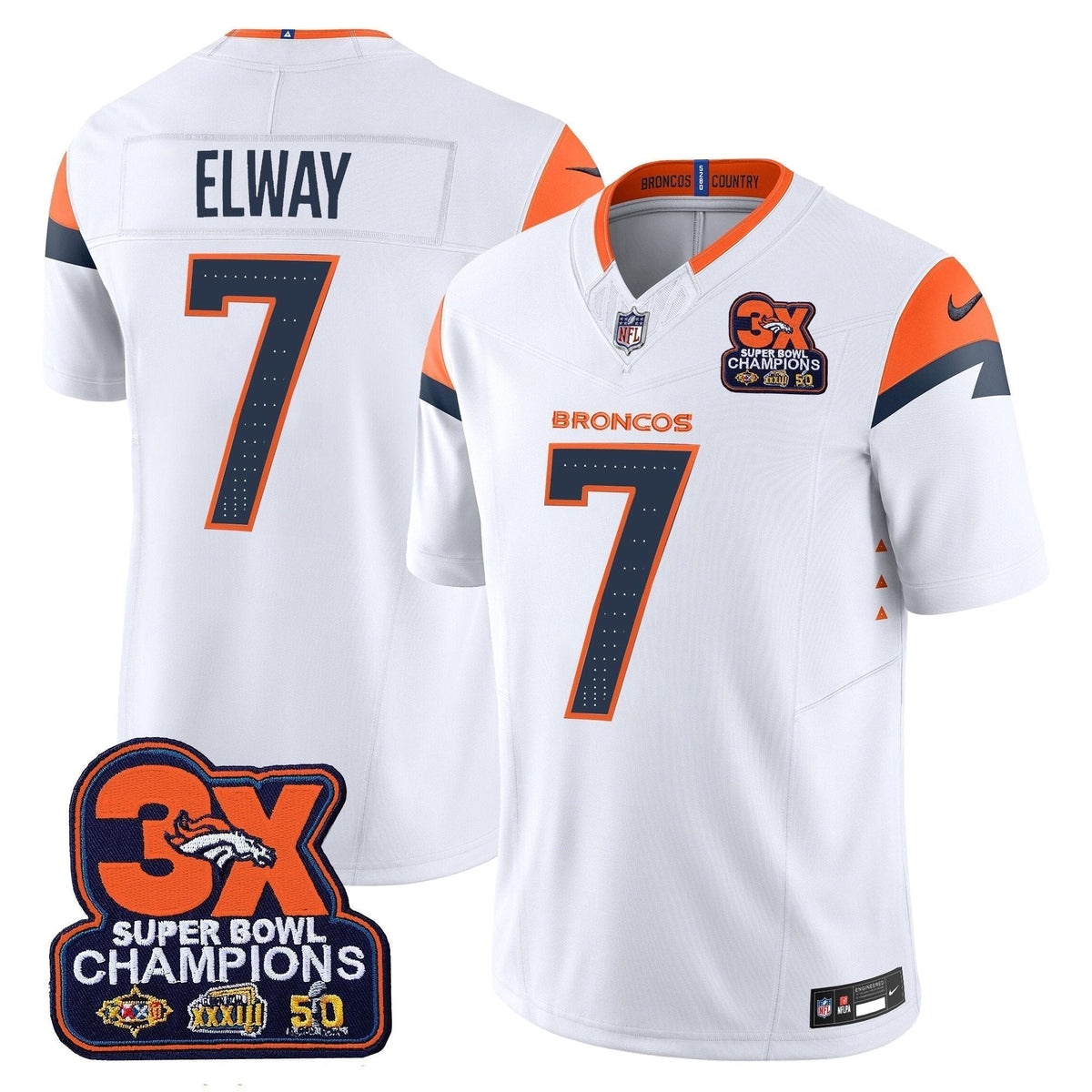 DEN 3-Time Champions Patch Vapor Limited Jersey - image 13