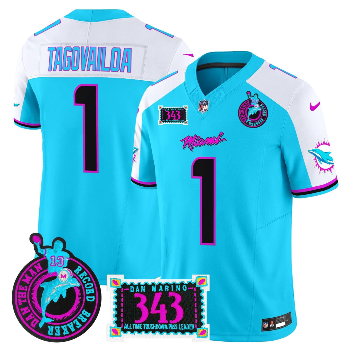 MIA Dan the Man Record Breaker Patch Vapor Limited Jersey - image 9