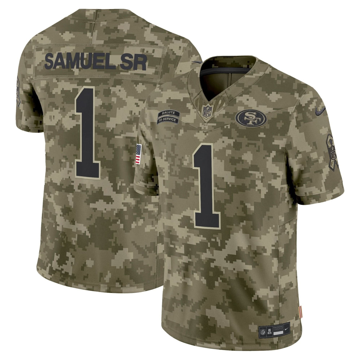 SF 2024 Salute to Service Vapor Limited Jersey - image 26