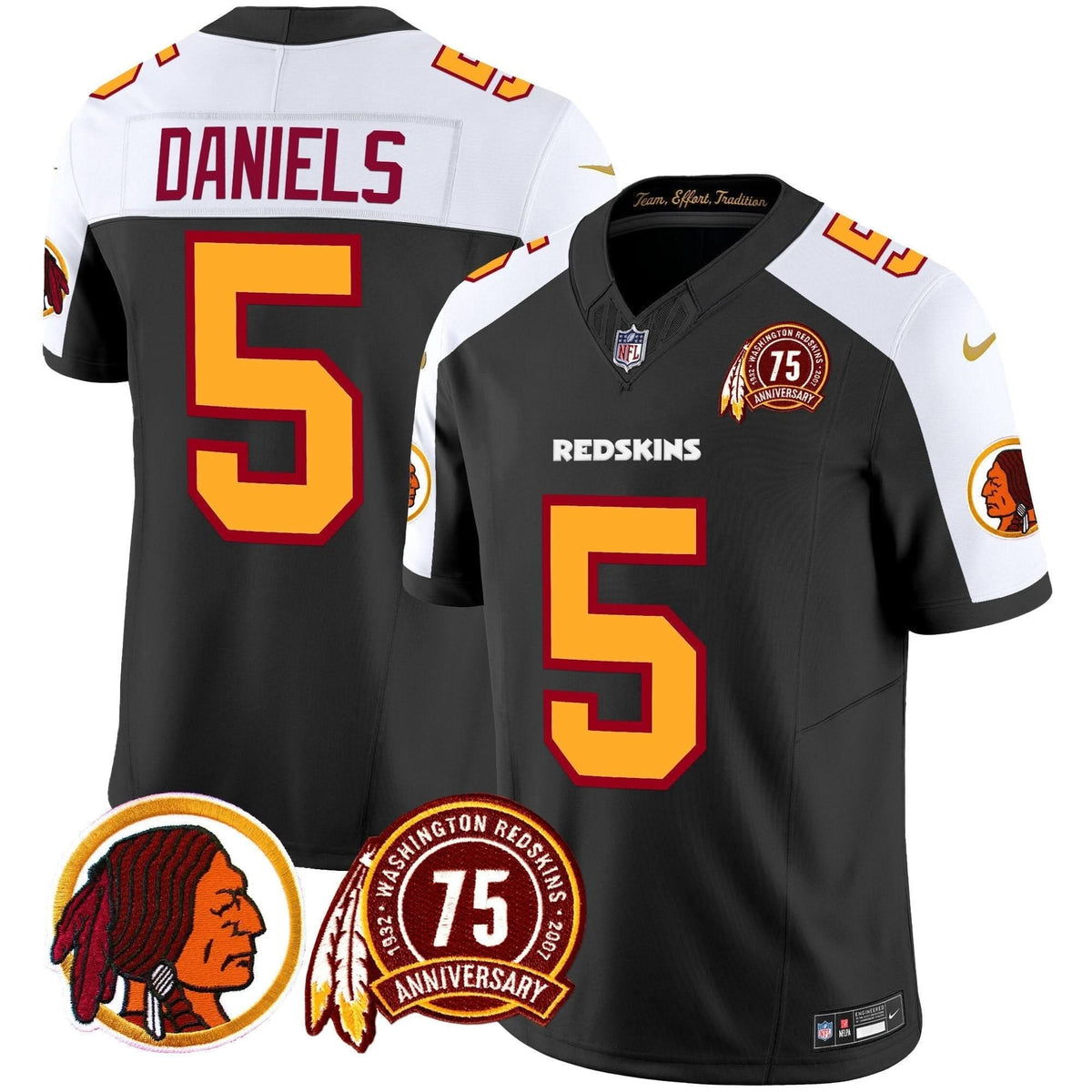 WR 75th Patch Throwback Vapor Limited Jersey - image 33