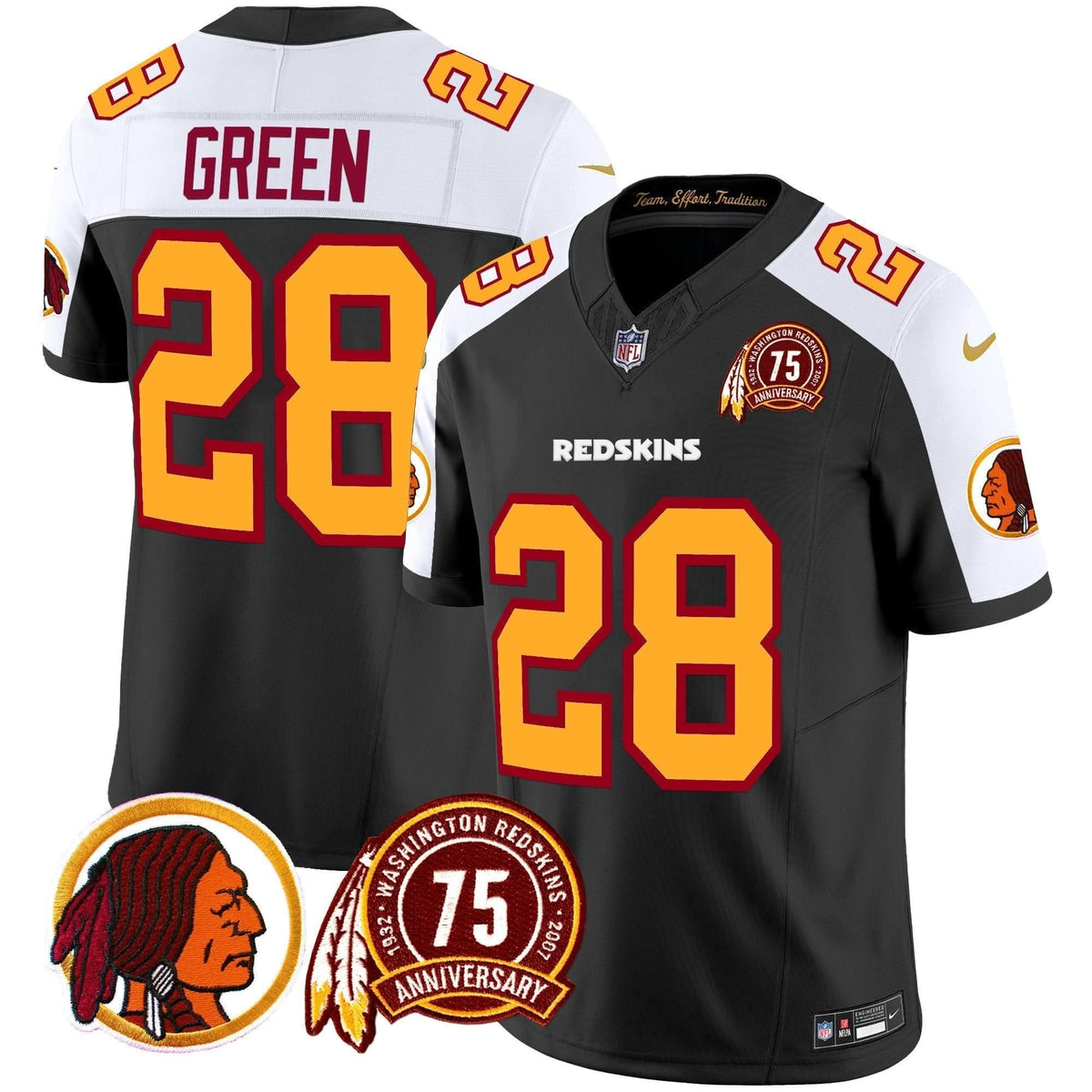 WR 75th Patch Throwback Vapor Limited Jersey - image 39