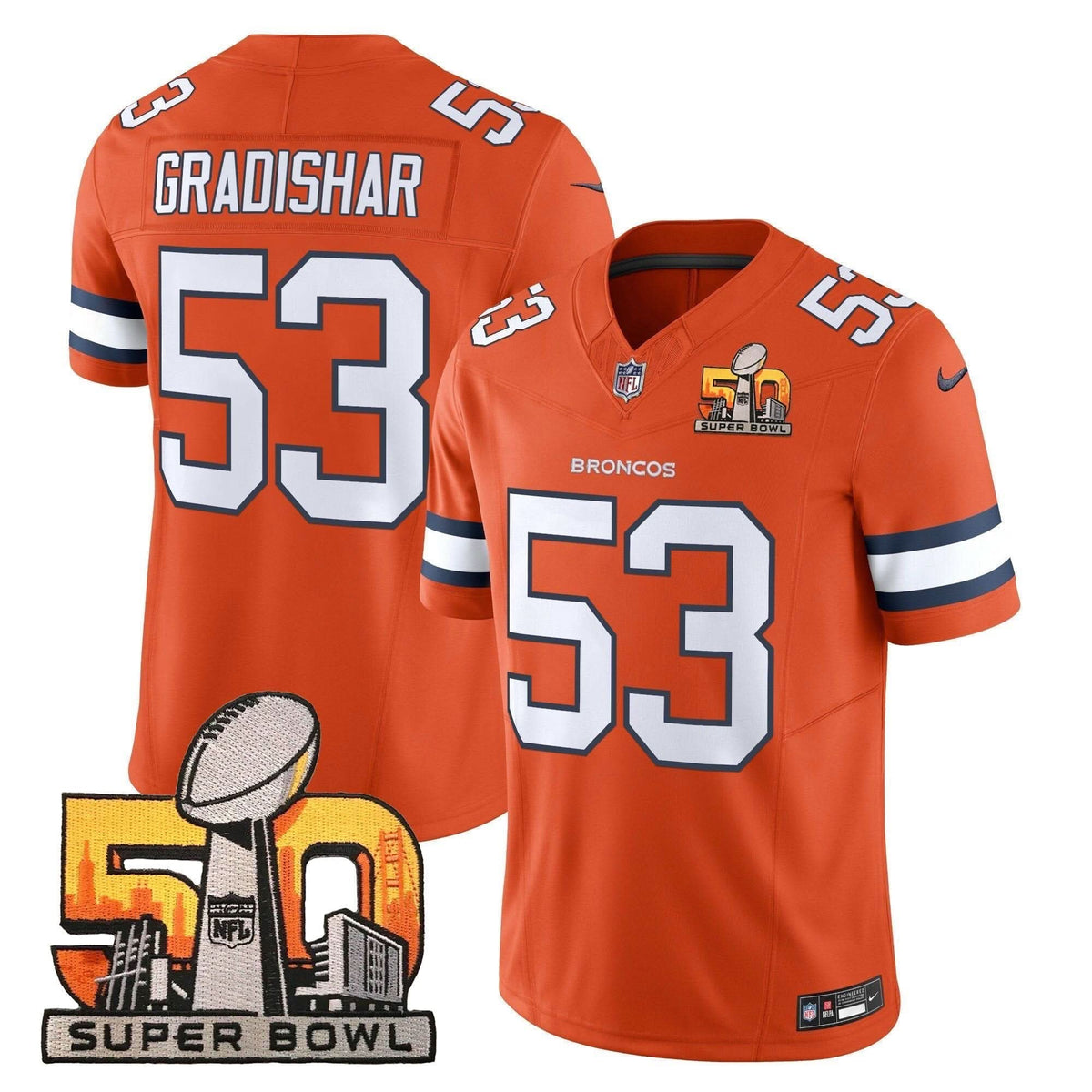 DB Super Bowl 50 Patch Vapor Limited Jersey - image 21