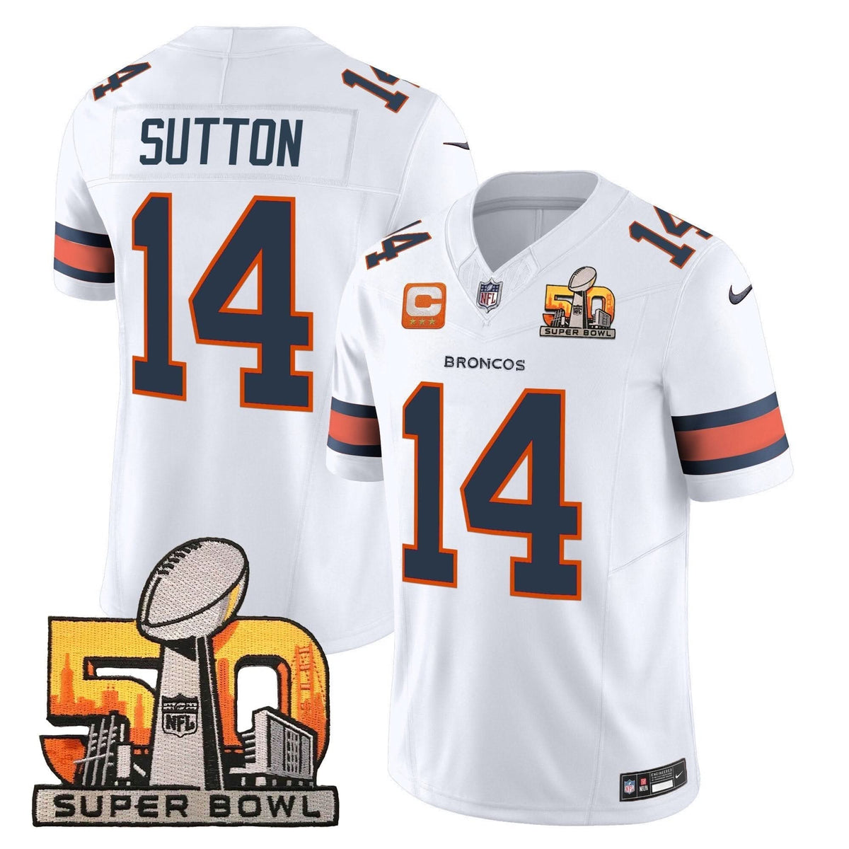 DB Super Bowl 50 Patch Vapor Limited Jersey - image 31