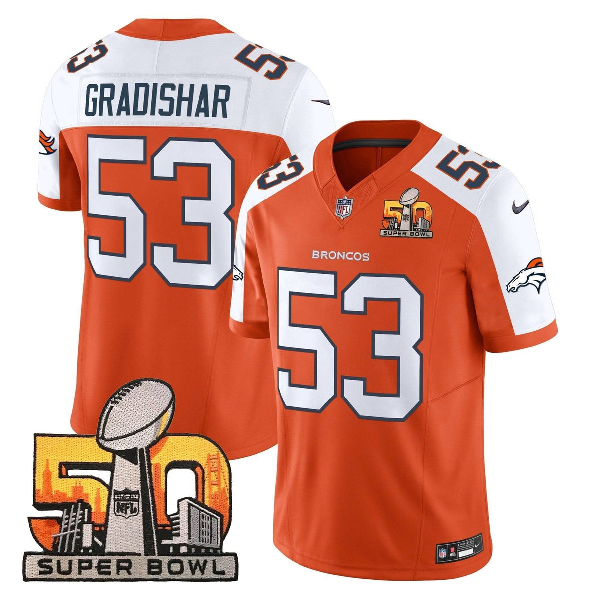 DB Super Bowl 50 Patch Vapor Limited Jersey - image 14