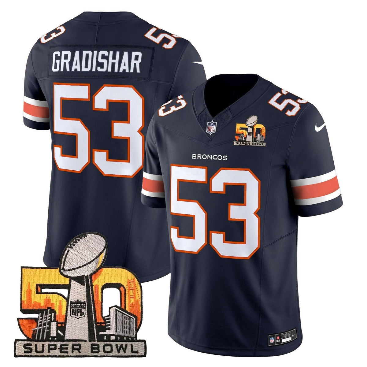 DB Super Bowl 50 Patch Vapor Limited Jersey - image 28